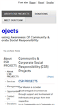 Mobile Screenshot of csrprojects.org